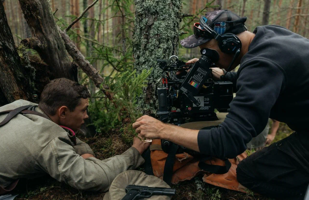 Съемки фильма Август