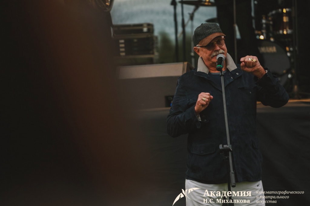 церемония открытия третьего по счёту учебного года Академии кинематографического и театрального искусства Н.С. Михалкова, Никита Михалков
