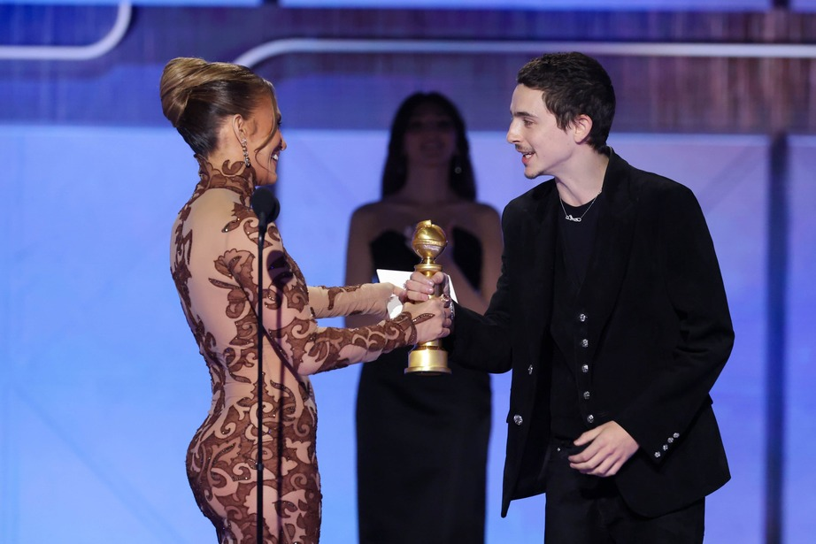 Дженнифер Лопес и Тимоти Шаламе