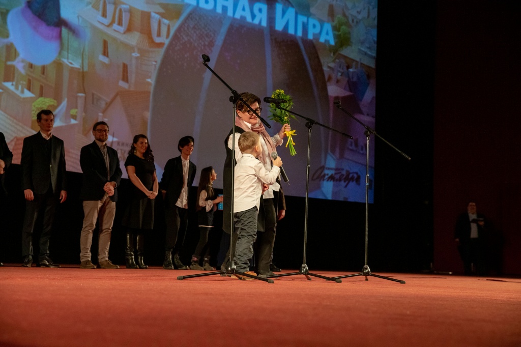 17 Премьера фильма «Гурвинек. Волшебная игра», выступление съемочной группы