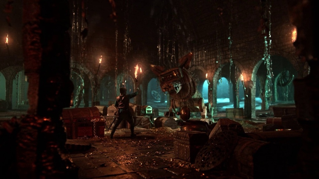 кадр из фильма Огниво против волшебной скважины