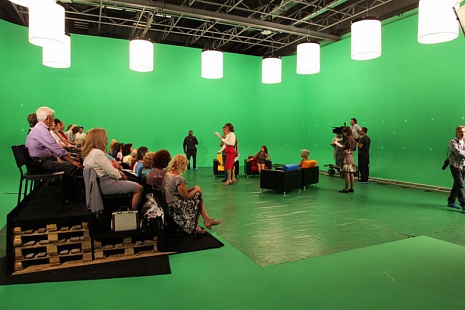 на съемках фильма "Женский детектив" на съемках фильма "Женский детектив"