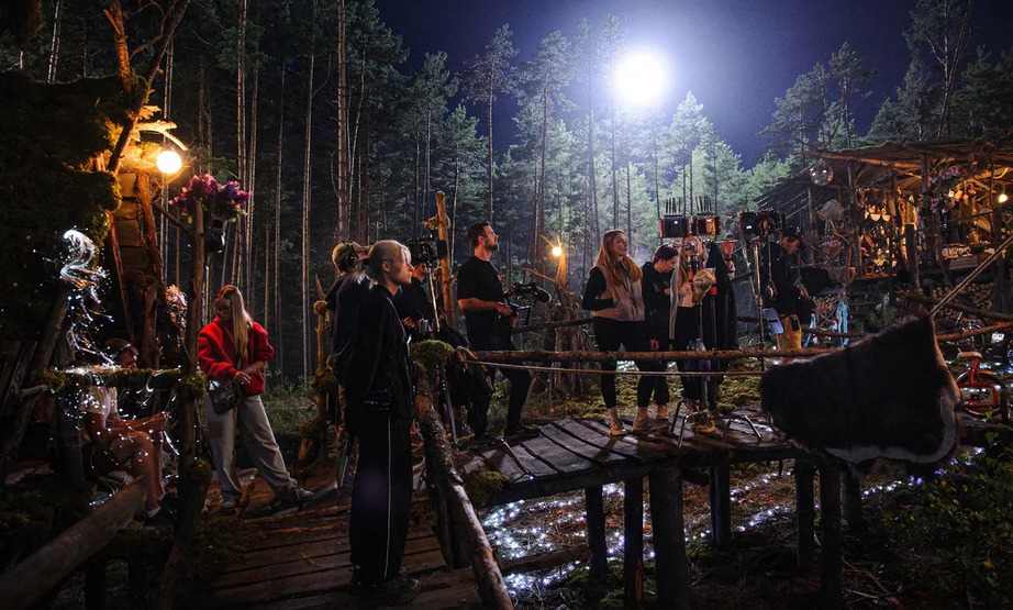 Съемки фильма Лукоморье