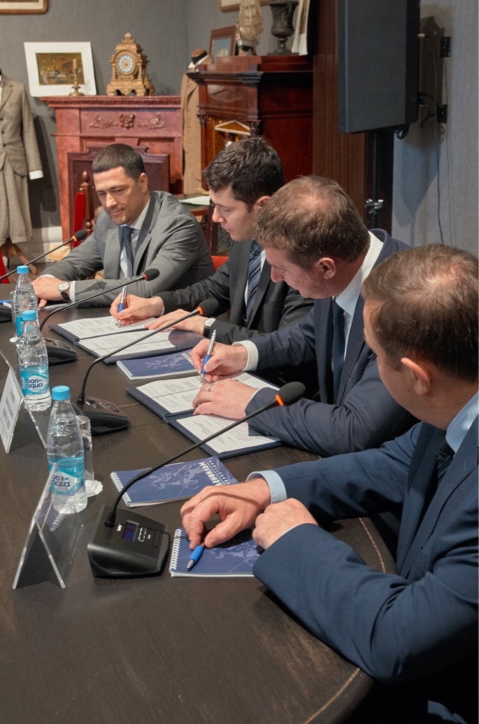 заключение соглашения о намерениях между Ленфильмом и Калининградской областью 