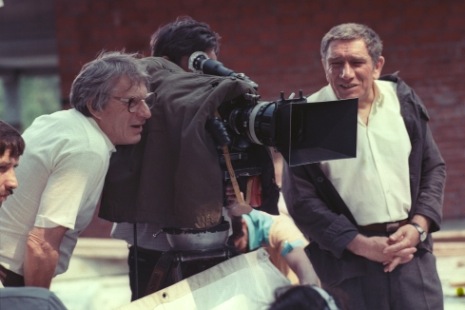 На съемках фильма Сергея Колосова "Радости земные"