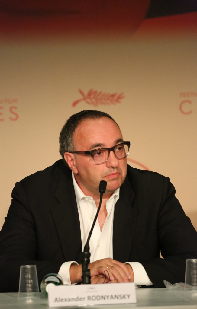 70 Каннский международный кинофестиваль, пресс-конференция фильма Нелюбовь, продюсер Александр Роднянский