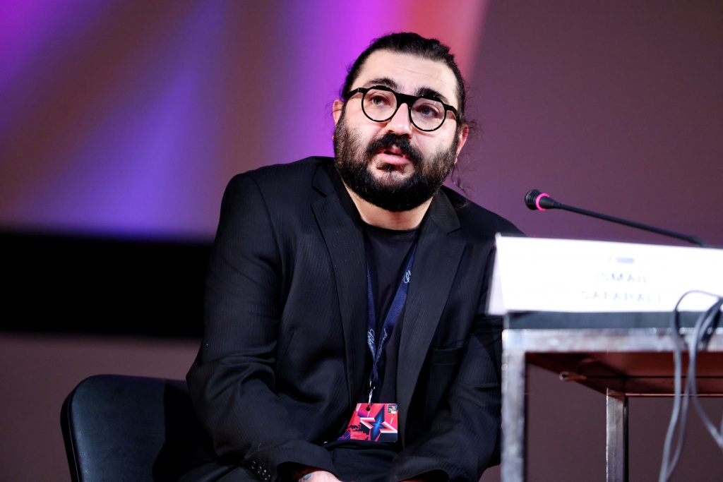 пресс-конференция фильма Дочь рыбака на 42 ММКФ, Исмаил Сафарали