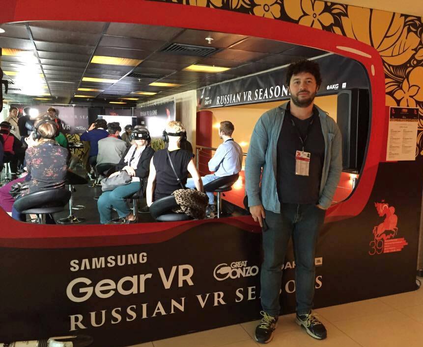 39 Московский международный кинофестиваль, пресс-конференция программы Russian VR Seasons, Георгий Молодцов 39 Московский международный кинофестиваль, пресс-конференция программы Russian VR Seasons, Георгий Молодцов