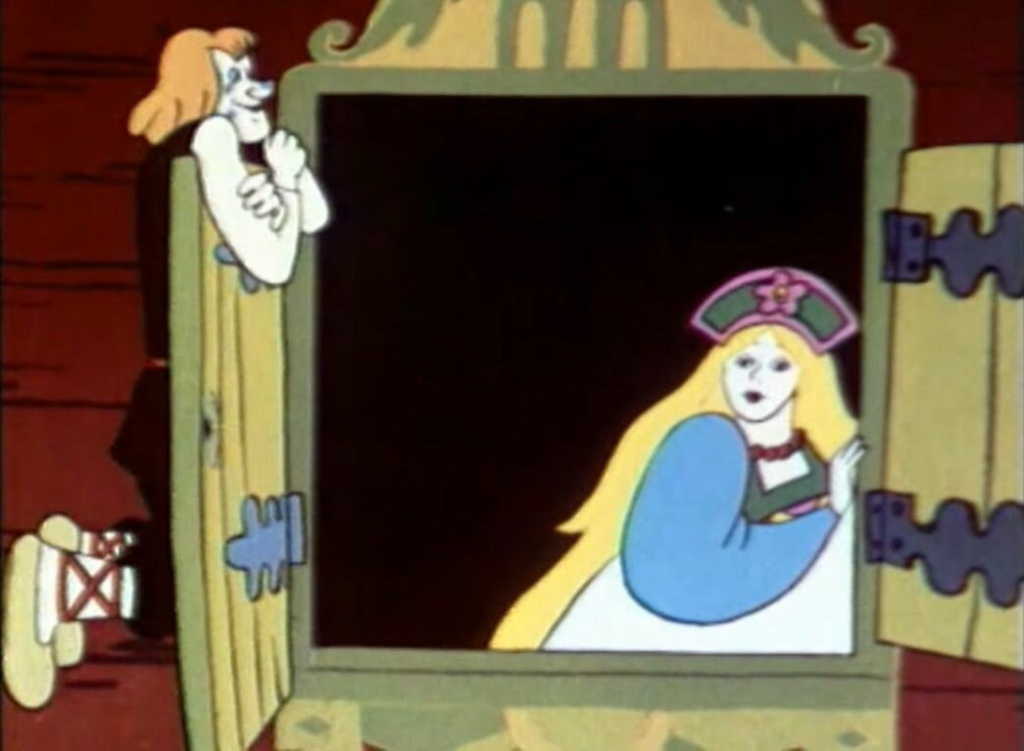 Кадр из анимационного фильма «Летучий корабль», режиссёр Гарри Бардин, 1979