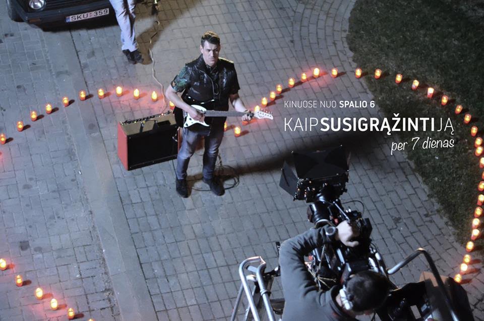 на съемках фильма Как вернуть ее за 7 дней