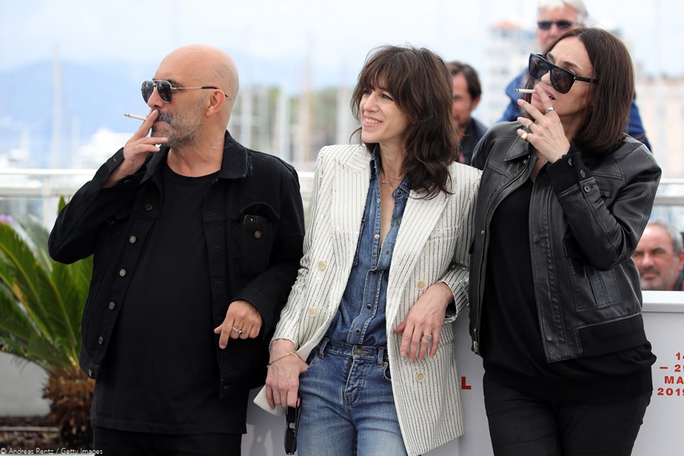 72 Каннский фестиваль, режиссер Гаспар Ноэ и актрисы Беатрис Даль и Шарлотта Генсбур