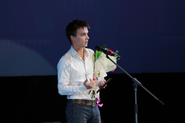 Шестой Всероссийский кинофестиваль актеров-режиссеров «Золотой Феникс», закрытие, актер Ярослав Жалнин