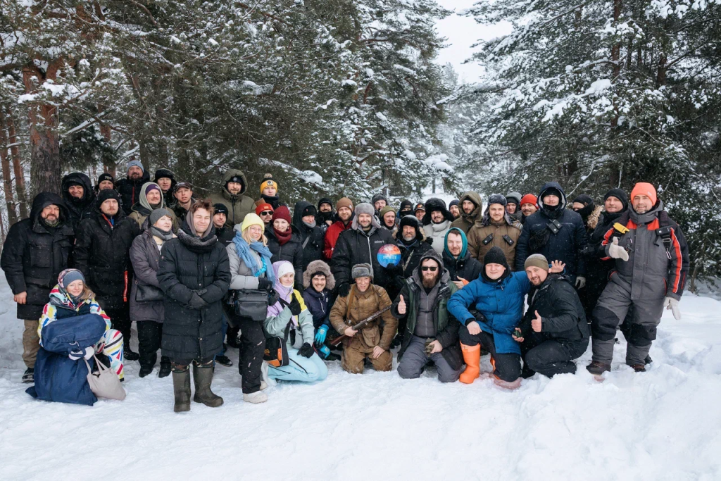 Съемки фильма Спасённый