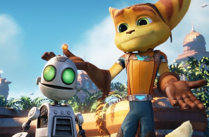 кадр из анимационного фильма "Рэтчет и Кланк"