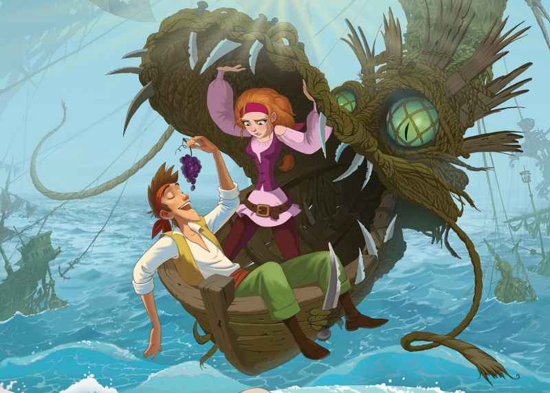 кадр из анимационного фильма Синдбад. Пираты семи штормов