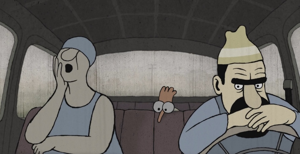 Кадр из фильма "Очень одинокий петух"