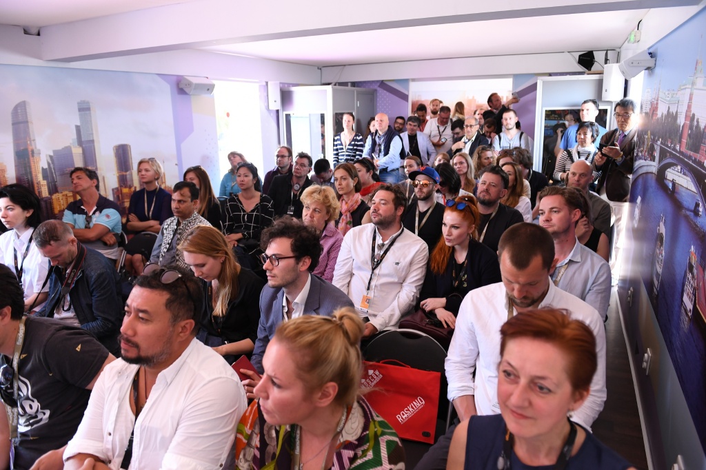 Российский павильон, презентация Московской кинокомиссии