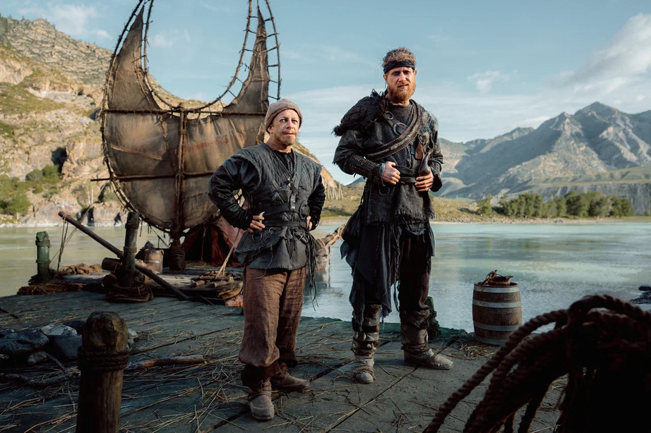 Съемки фильма Колобок