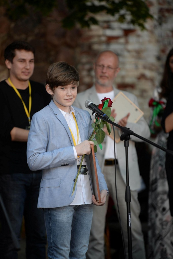 25-й кинофестиваль Окно в Европу, награждение победителей, актер Олег Чугунов