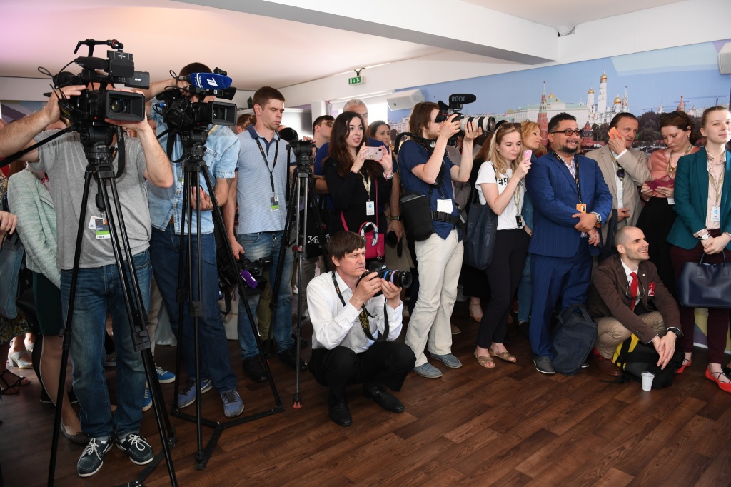 открытие Российского павильона на 71-м Каннском международном кинофестивале