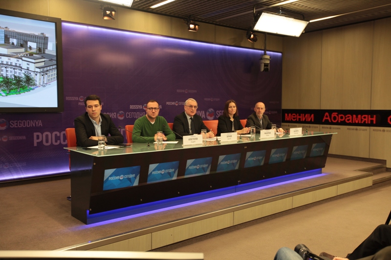 пресс-конференция Киностудии им. Горького, посвященная планам на 2017 год