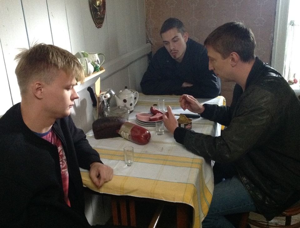 На съемках фильма "Керосин" На съемках фильма "Керосин"