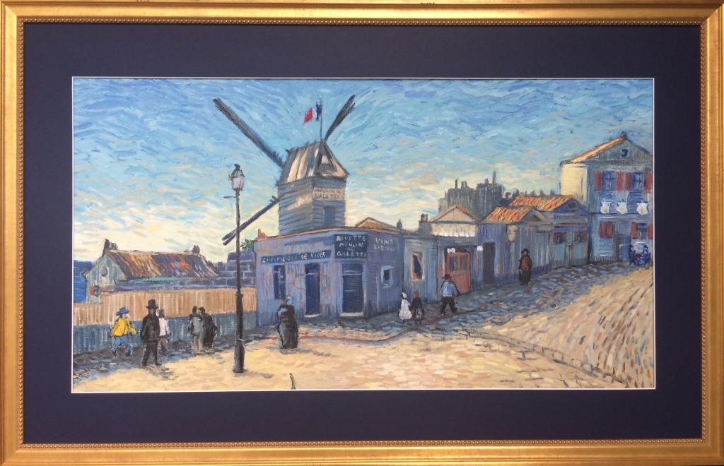 картина The Moulin de la Galette из фильма "Loving Vincent" картина The Moulin de la Galette из фильма "Loving Vincent"
