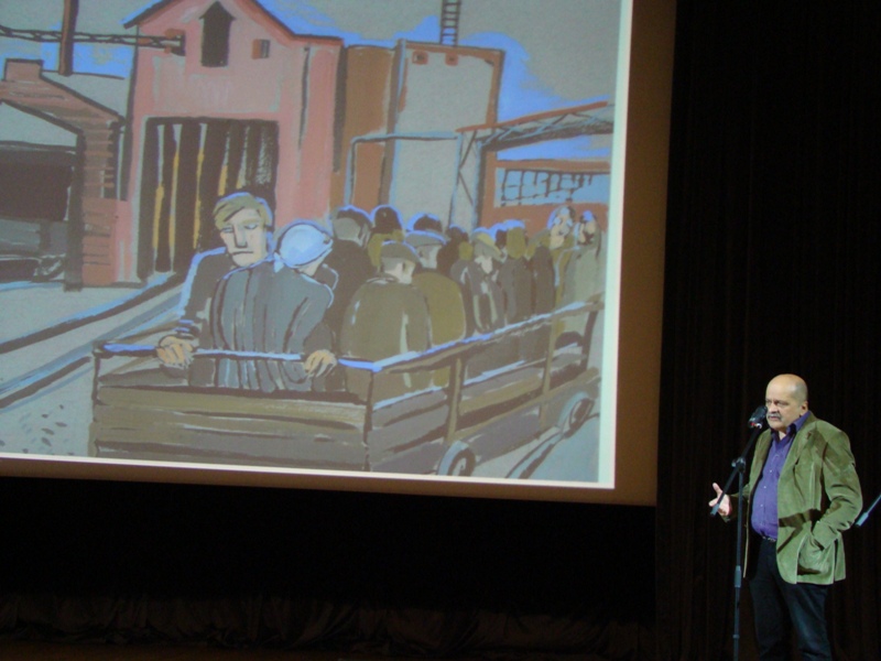 представление проекта "Милый Ханс, дорогой Петр", режиссер Александр Миндадзе