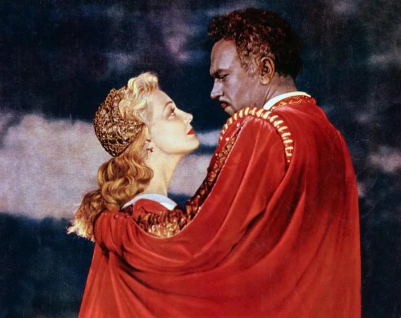 Ирина Скобцева и Сергей Бондарчук в фильме Отелло