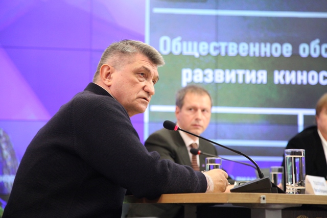 Общественные слушания о будущем Ленфильма, режиссер Александр Сокуров