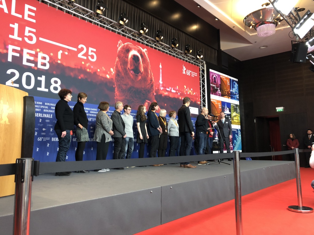 Берлинале 2018, пресс-конференция неофициальных жюри, режиссер Алексей Герман-младший