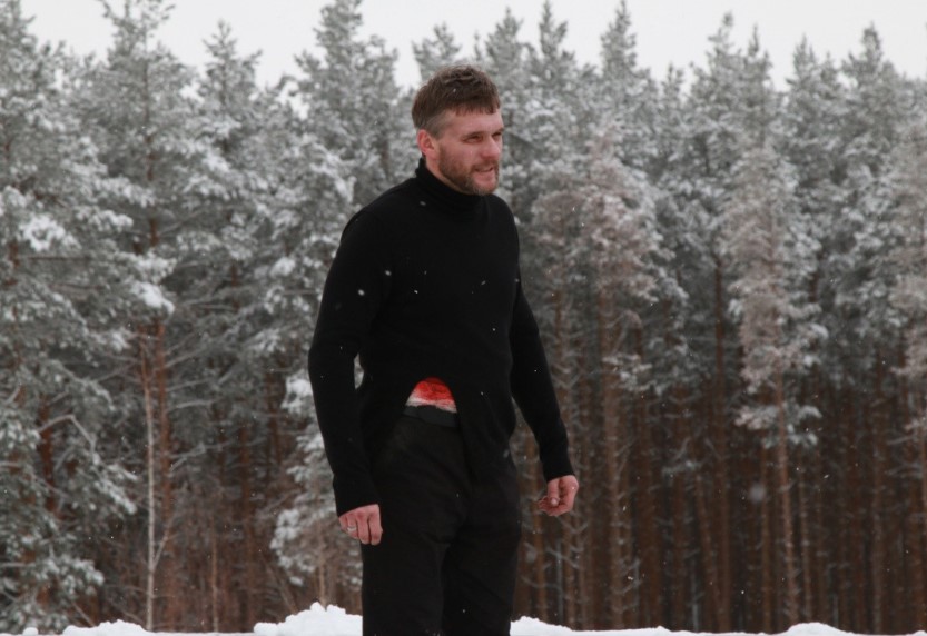 съемки фильма "Сторож"