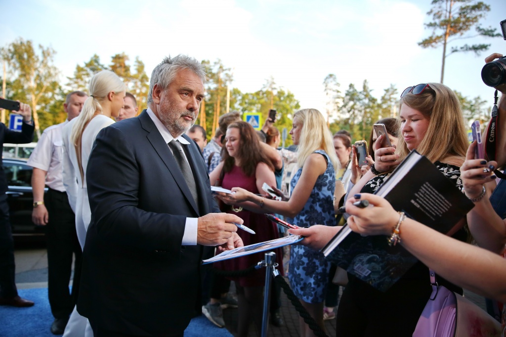 московская премьера фильма Валериан и город тысячи планет, режиссер Люк Бессон