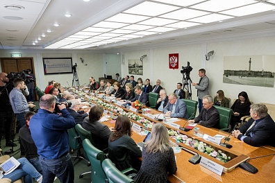 встреча Председателя Совета Федерации Валентины Матвиенко с представителями российской анимации