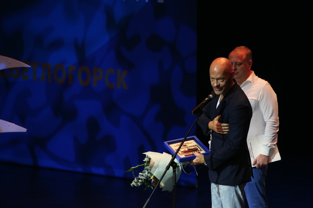 Федор Бондарчук на церемонии открытия фестиваля "Балтийские дебюты"