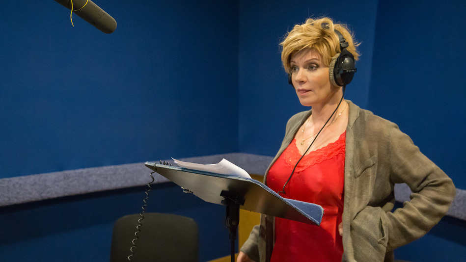 озвучание анимационного фильма Гурвинек и волшебный музей, актриса Анна Ардова