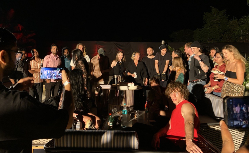 Съемки фильма Песни джиннов