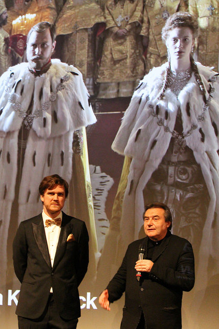 Неделя российского кино в Великобритании, показ фильма Матильда, продюсер смотра Филип Перкон и режиссер Алексей Учитель Неделя российского кино в Великобритании, показ фильма Матильда, продюсер смотра Филип Перкон и режиссер Алексей Учитель