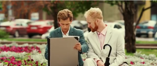 кадр из фильма Москва, я терплю тебя