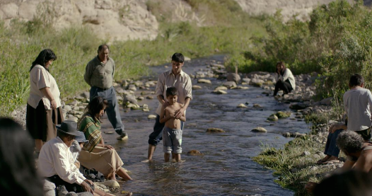 кадр из фильма Слепой Христос