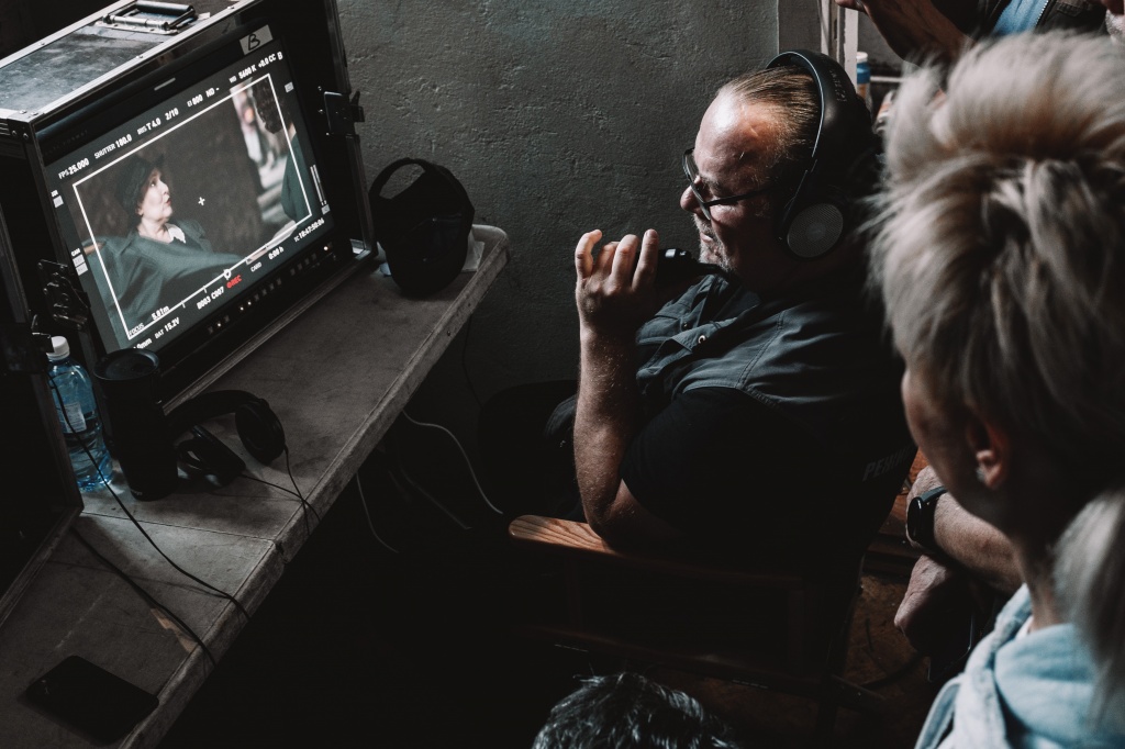 на съемках сериала По законам военного времени