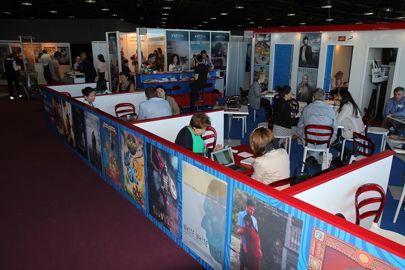 кинорынок Marche du Film, объединенный стенд Russian Cinema кинорынок Marche du Film, объединенный стенд Russian Cinema