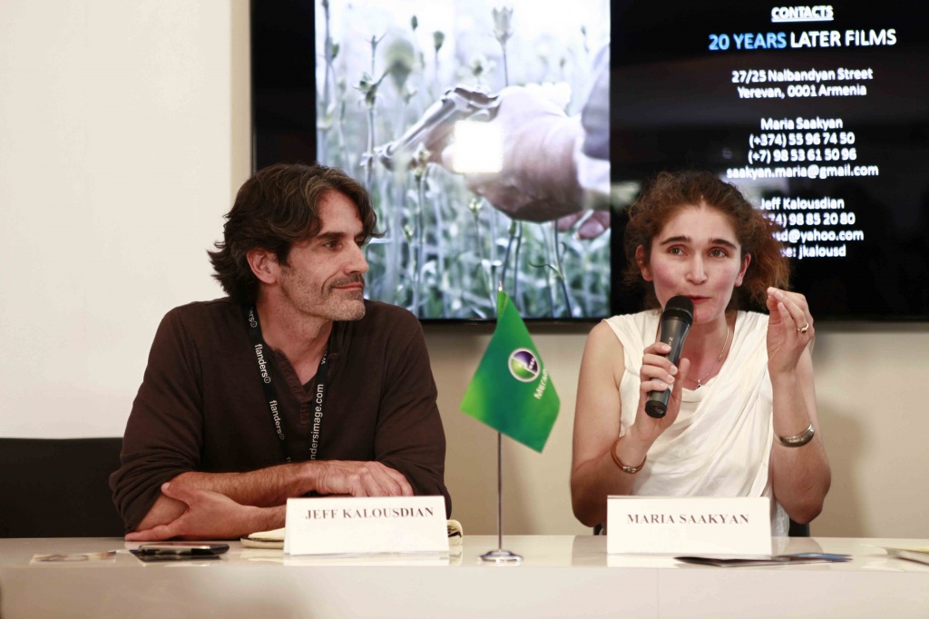 Представление проектов для копродукции в Российском павильоне - "Флорист"