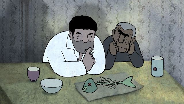 кадр из анимационного фильма "Мой личный лось"