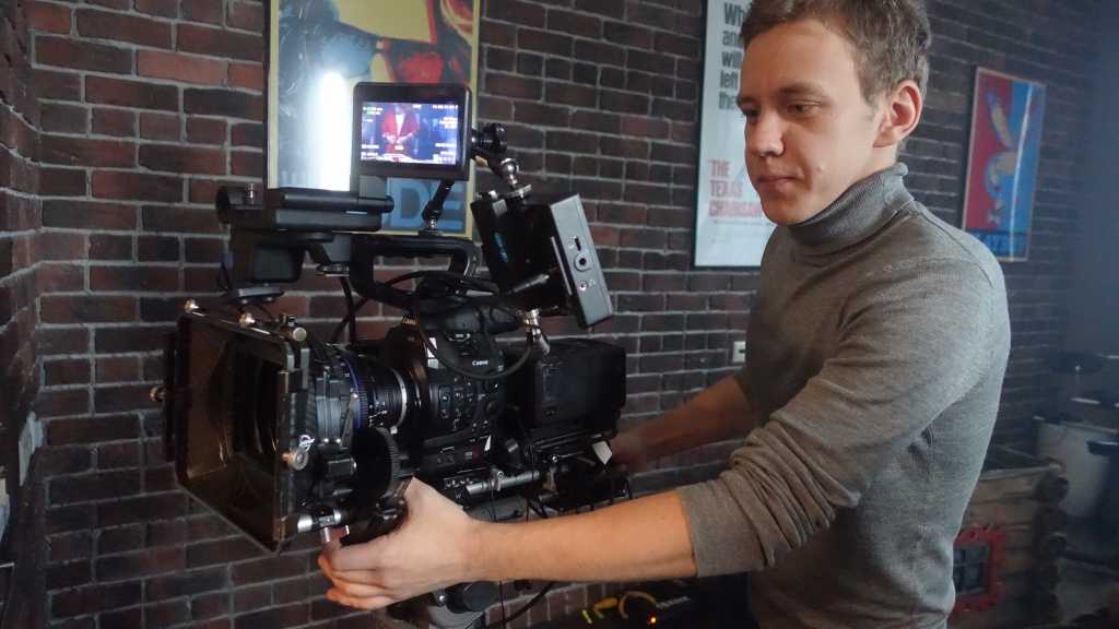 съемки короткометражного фильма «Чай»