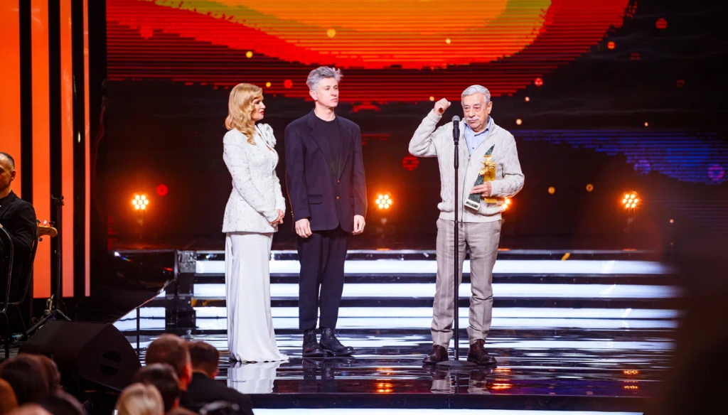 Владимир Грамматиков на кинопремии Золотой орел 2024