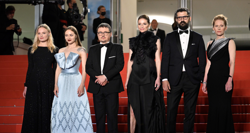 75-й юбилейный Каннский кинофестиваль. Съемочная группа фильма «Румыния»