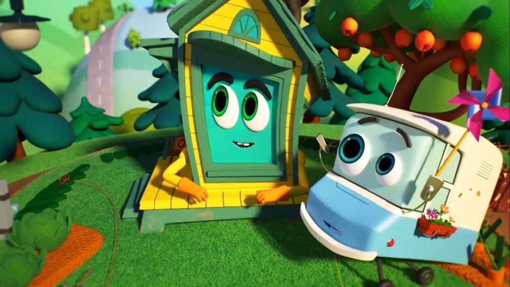 кадр из анимационного сериала "Домики"