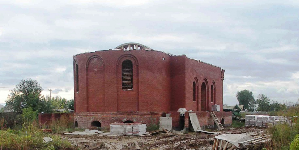 строящийся храм во имя Святой Преподобномученицы Великой княгини Елисаветы Феодоровны