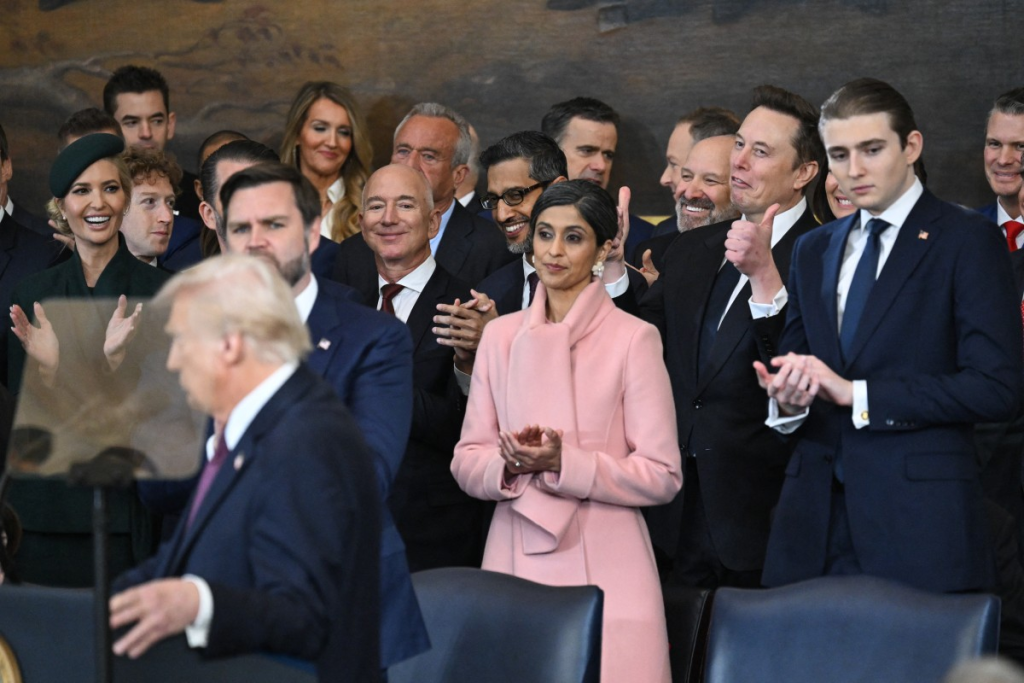 Дональд Трамп и руководство бигтеха